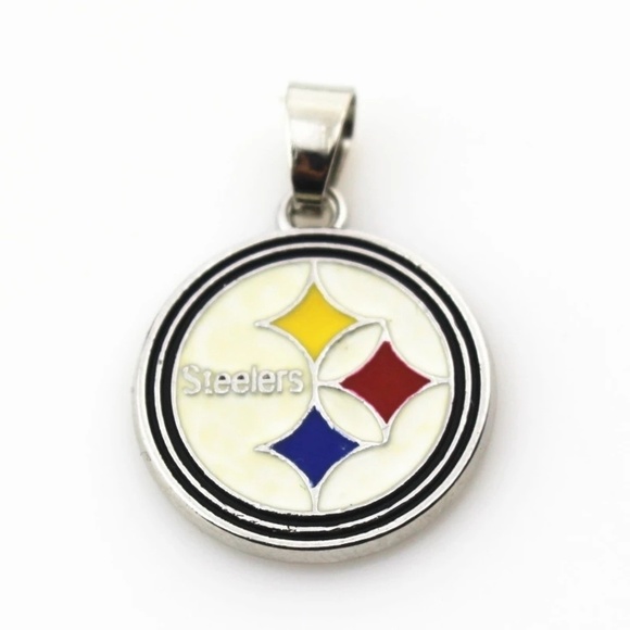 Pittsburgh Steelers Pendant‎  Necklace - Picture 2 of 2